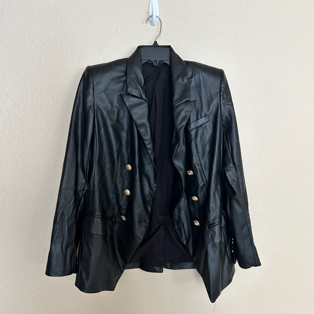 Leather Express Blazer